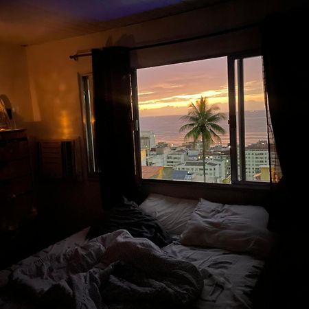 Casa De Praia No Leme Vista Para O Mar No Morro Babilonia Apartment Рио де Жанейро Екстериор снимка