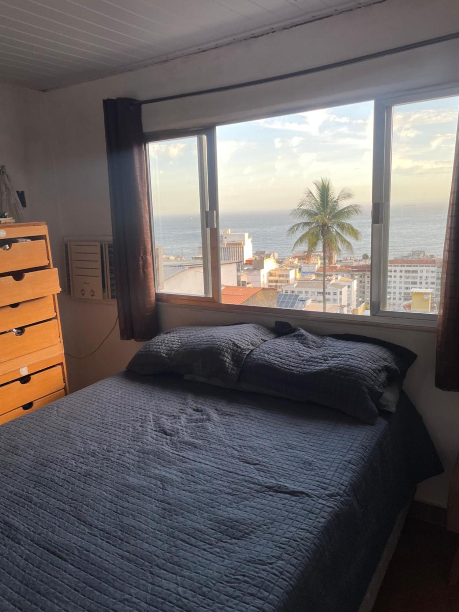 Casa De Praia No Leme Vista Para O Mar No Morro Babilonia Apartment Рио де Жанейро Екстериор снимка